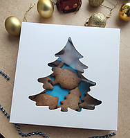 Коробка для пряника Ялинка 200х200х35 мм.