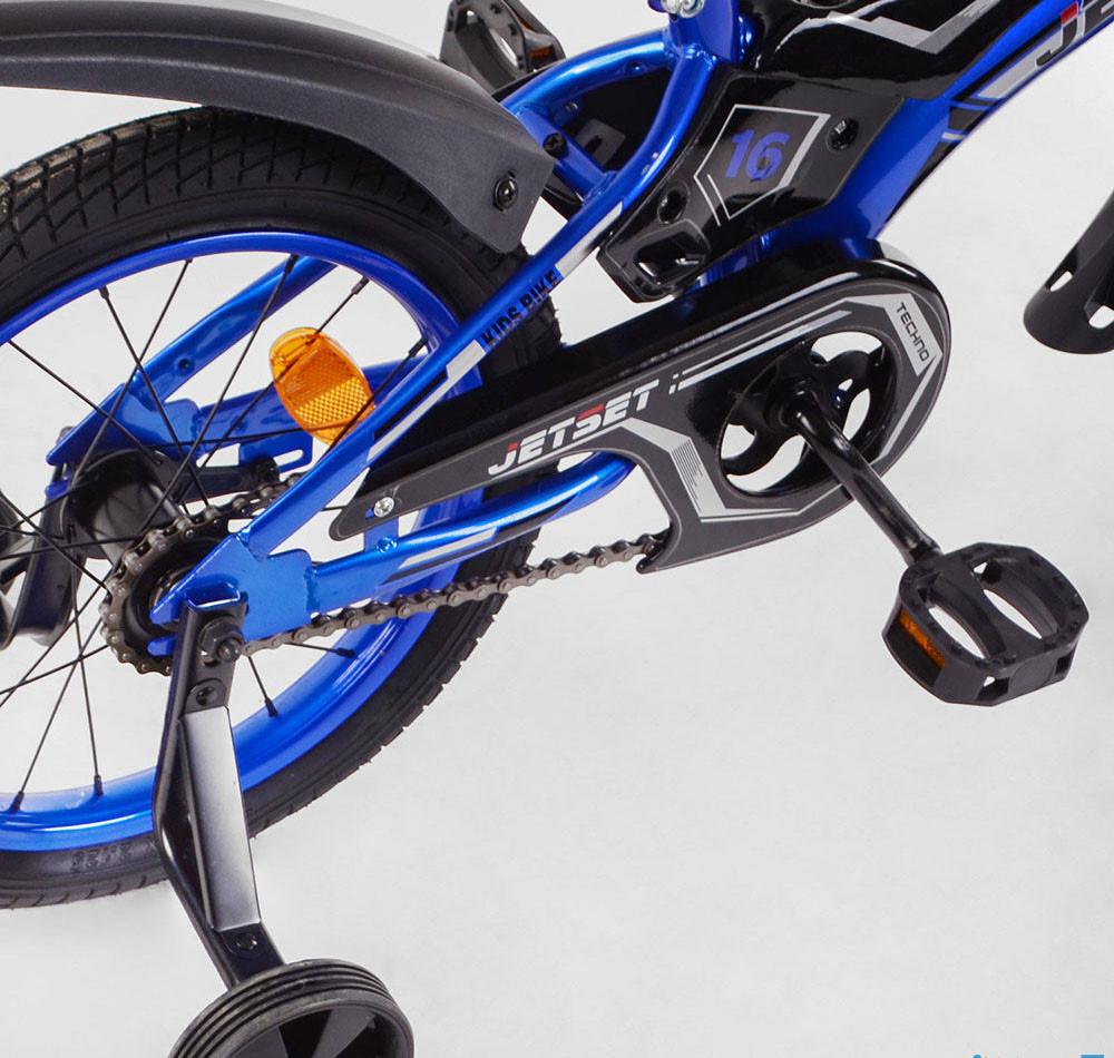Велосипед детский 16 MAXXPRO Jet Set JS-N1603 синий - фото 7 - id-p1717939854