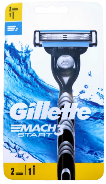 Станок для гоління Gillette Mach 3 Start (2 касети)