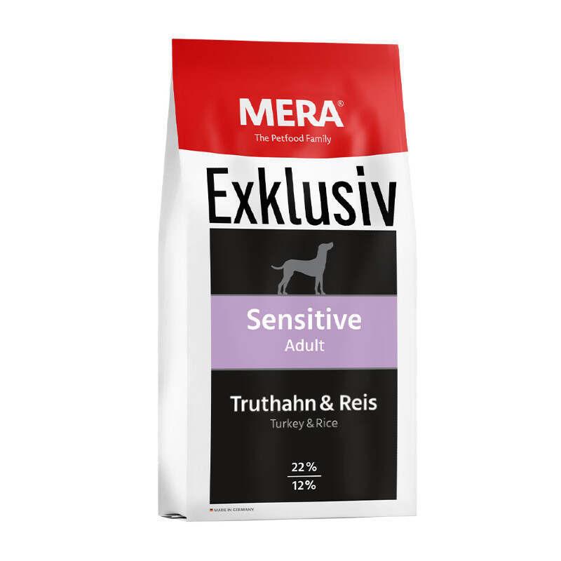 MERA Exklusiv Sensitive Adult Turkey Rice (Мера Сенситив Індичка Рис) корм для собак із чутливим ШКТ