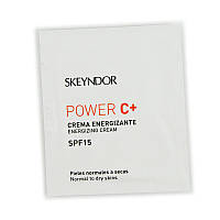 Антиоксидантный осветляющий крем Skeyndor Power C Energizing cream SPF15 2 мл