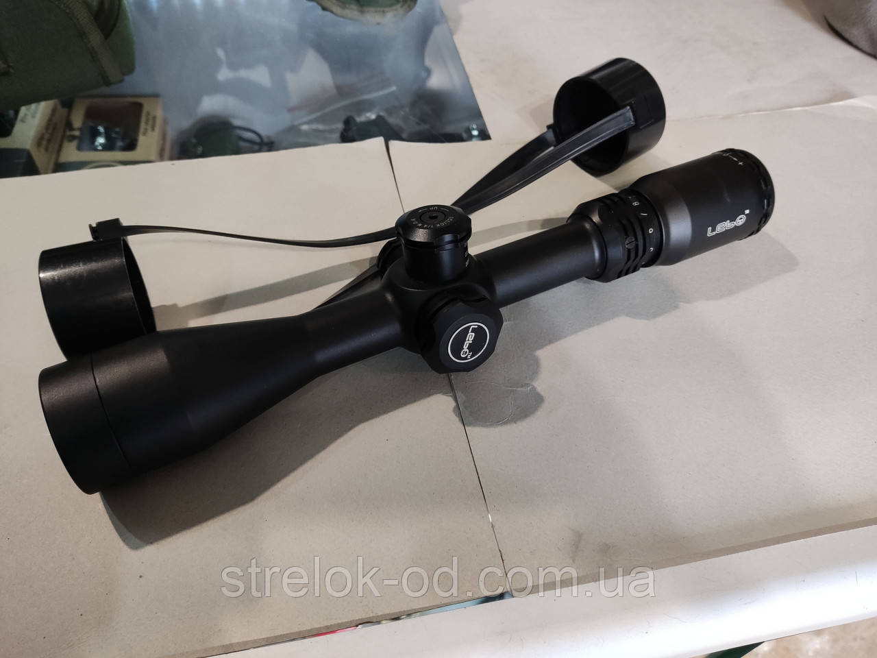 Оптичний приціл Lebo 3-9X40 SA, тактичний для АК, AR та іншої зброї.