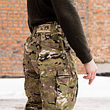 Штани тактичні на флісі GRIFON Apex Gen-II мультикам Rip-Stop (вафелька), фото 7