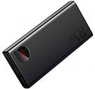 Повербанк Powerbank Baseus PPAD 000101  Adaman Metal QC 22.5W 20000 mAh (Чорний), фото 5
