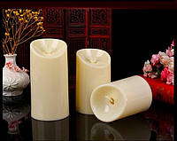 Набор из 3 LED свечей с дистанционным управлением