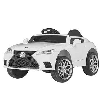 Дитячий електромобіль Lexus (4 мотори 25W, 1аккум 12V7AH, шкіра, музика, світло, EVA) M 4824EBLR-1