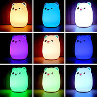 ОПТ Нічний світильник силіконовий котик Light Cat Silicone Lamp Котик