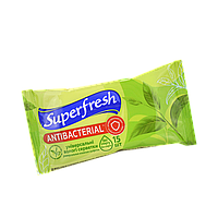 Влажные салфетки SuperFresh "Антибактерицидные" 15шт