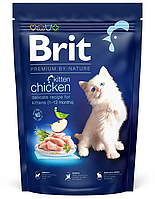 Brit Premium by Nature Cat Kitten корм для кошенят 1,5 кг (курка)