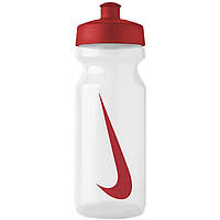 Бутылка для воды Nike Big Mouth Bottle 2.0 22 OZ полупрозрачная 650 мл (N.000.0042) Бело-красный