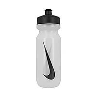 Бутылка для воды Nike Big Mouth Bottle 2.0 22 OZ полупрозрачная 650 мл (N.000.0042) Бело-черный