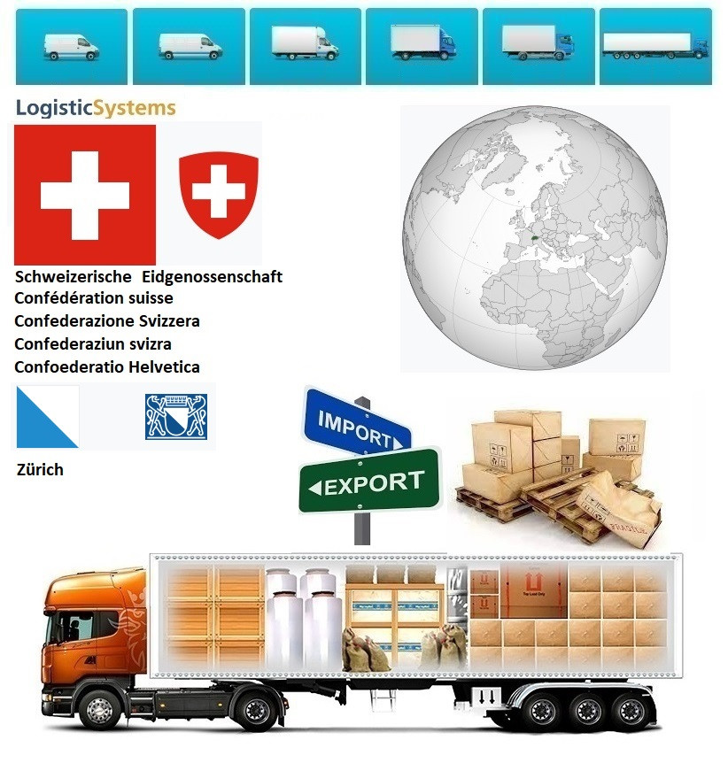 Вантажні перевезення з Цюриха в Цюрих разом з Logistic Systems