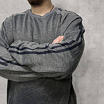 Кофта чоловіча натільна під гумку Світшот зимовий на флісі Батал 4XL — 8XL Tovta, фото 5