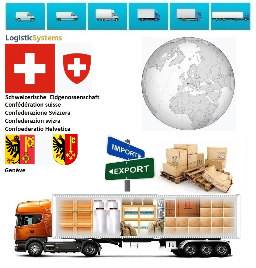Вантажні перевезення з Женеви в Женеву разом з Logistic Systems
