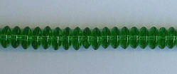 Бусина Юла 5*10 мм колір зелений