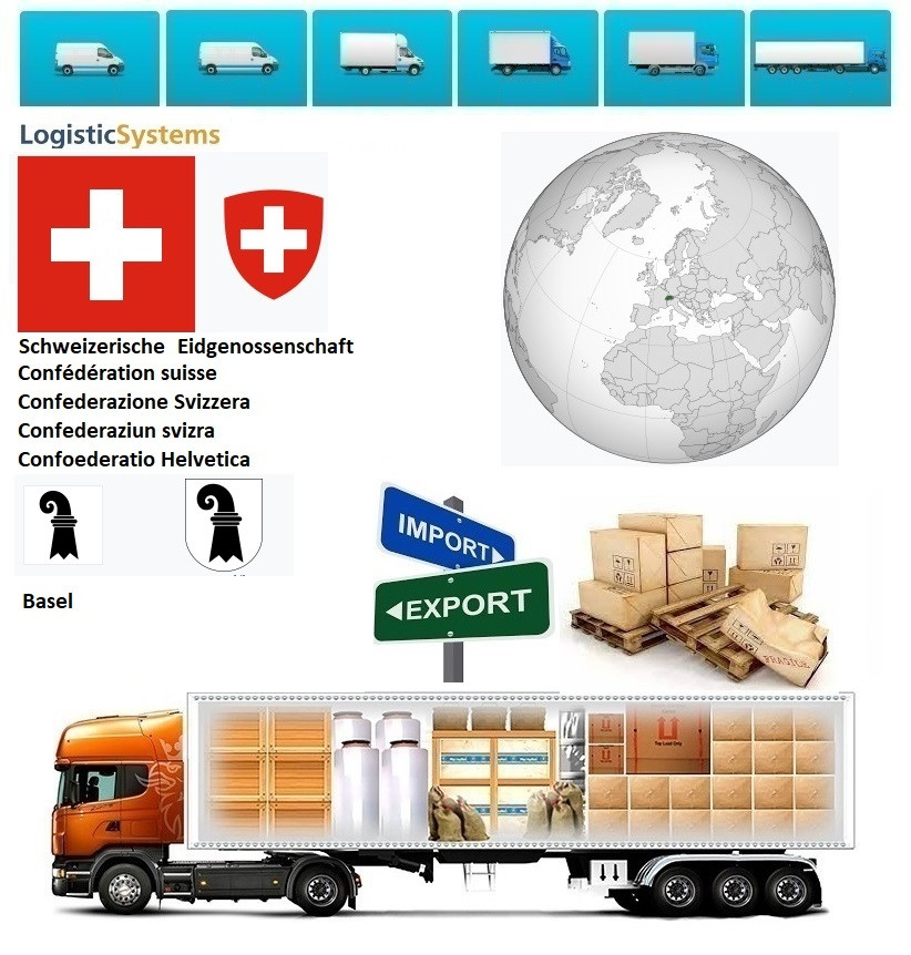 Вантажні перевезення з Базеля в Базель разом з Logistic Systems