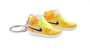 Міні взуття, фінгер шузи, брелок Nike AIR Jordan 23 Yellow
