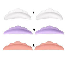 Силіконові валіки ( бігуди) для ламінування вій "Lami" (комплект бігуди - SML)