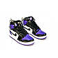 Міні взуття, фінер-шузи, брелок Nike AIR Jordan Purple + коробка Color, фото 4