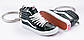 Міні взуття, фінгер шузи, брелок Vans SK8 HI Blk Wht, фото 2