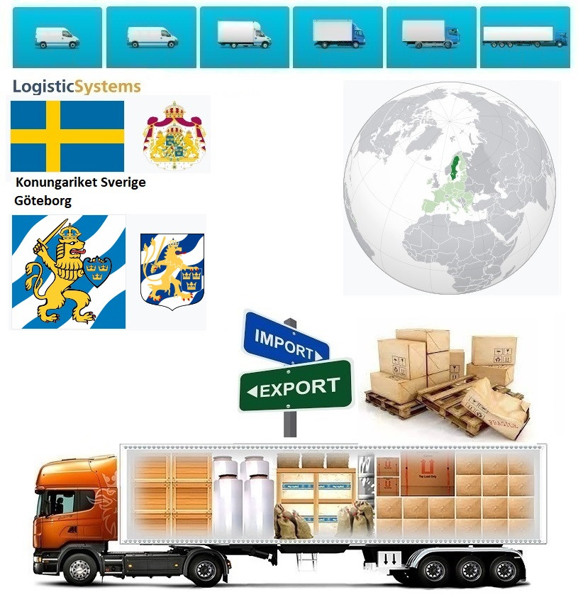 Вантажні перевезення з Гетеборга в Гетеборг разом з Logistic Systems