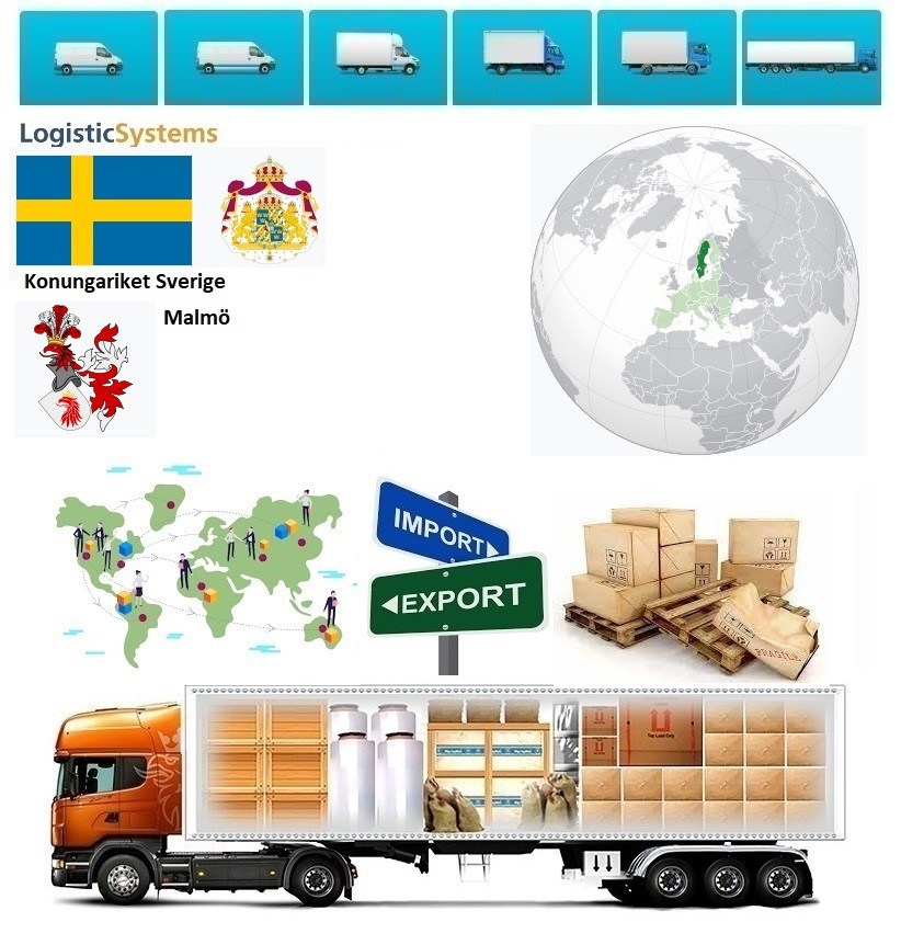 Грузоперевозки из Мальмё в Мальмё с Logistic Systems