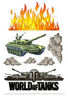 Вафельна картинка World of tanks