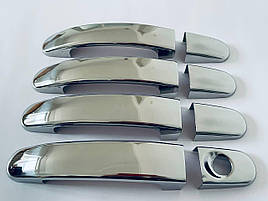 Накладки на ручки Ford Connect 2014+ (4 шт., нерж.) - без чипа (TAN24)