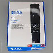 HI 98130 Combo кишеньковий pH-метр/кондуктометр/солемір/термометр, високий діапазон, фото 2