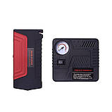 Пускозарядний пристрій ТМ-15 PUMP 50800 мАг автомобільна зарядка пускова портативний бустер з компресором, фото 3