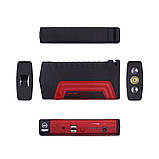 Пускозарядний пристрій ТМ-15 PUMP 50800 мАг автомобільна зарядка пускова портативний бустер з компресором, фото 4