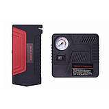 Пускозарядний пристрій ТМ-15 PUMP 50800 мАг автомобільна зарядка пускова портативний бустер з компресором, фото 7