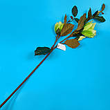 Штучна гілочка магнолії салатової, фото 2