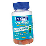 Комплекс для травлення з Вітамін С для дітей желейки Bioglan Smartkids Happy Tummies 30 жовт, фото 3
