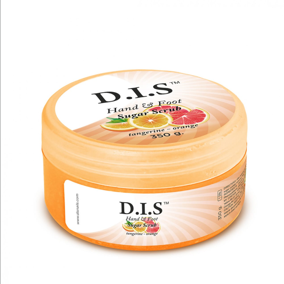 Цукровий скраб для тіла та ніг грейфрут-апельсин D.I.S Hand & Foot Sugar Scrub 350 г