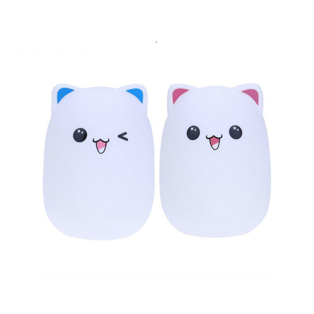 ОПТ Нічний світильник силіконовий котик Light Cat Silicone Lamp Котик