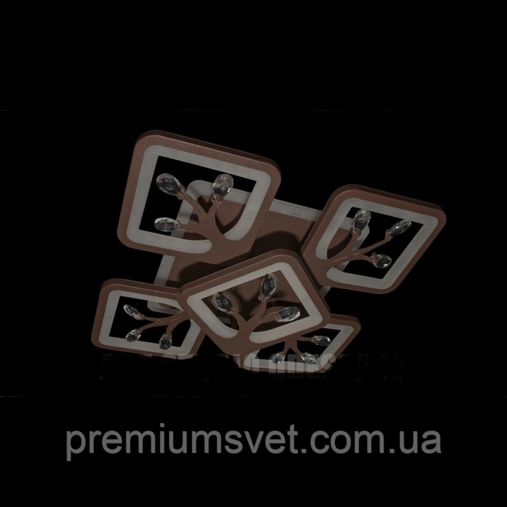 Люстра світлодіодна стельова S8157/4+1 CF LED 3color dimmer