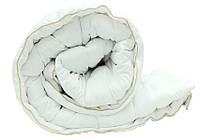 Одеяло полуторное эко-пух размер 145х215 см. белое "Eco-1" 1.5-сп.