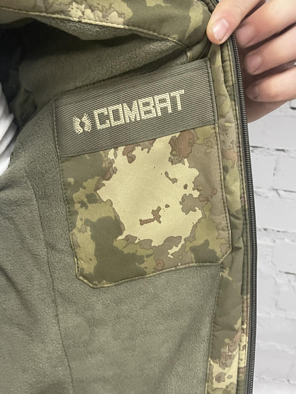 Тактична куртка чоловіча Multicam Combat турецького виробництва, розмір L, вітро- та водостійка
