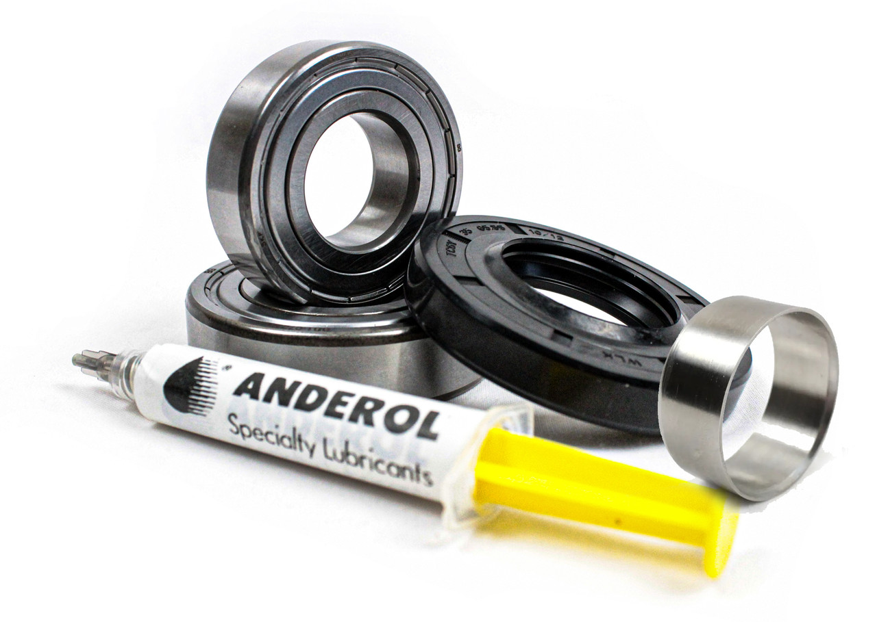 Підшипники для пральної машини LG SKF 6205 і SKF 6206, сальник 40*66*10/11,5 та втулка 37*40*17, фото 1