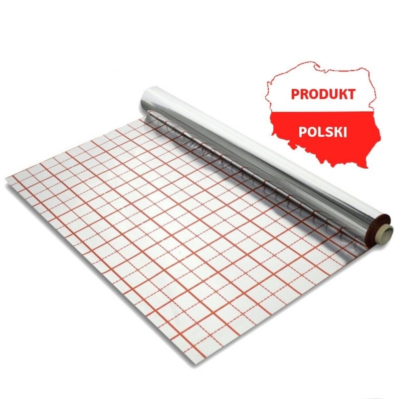 Фольга для теплої підлоги Alumoflex (50м) Poland