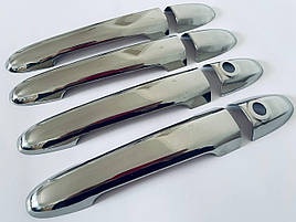 Накладки на ручки (4 шт, нерж) - Mercedes Sprinter 2006-2018 рр.