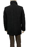 Чоловіче зимове пальто "West Fashion". Чорне (50р.), фото 4