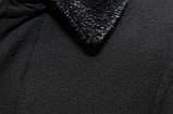 Чоловіче зимове пальто "West Fashion". Чорне (50р.), фото 4