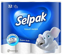 Туалетний папір Selpak, тришаровий (32шт.)