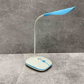 Лампа настільна світлодіодна з акумулятором біла з блакитним OJ-880