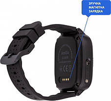 Smart Watch AmiGo GO008 MILKY GPS Wi-Fi Black UA UCRF, фото 3