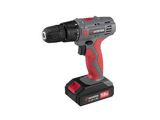 Дриль-шурупокрут акумуляторний 18В, 0-700 об/хв DT-0315 ТМ INTERTOOL BP