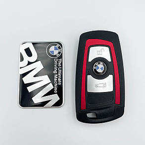 Металевий шильдик емблема BMW The Ultimate Driving Machine (БМВ) Квадратний, фото 4