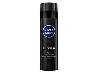 Піна для гоління ULTRA з активним вугіллям, 200мл ТМ NIVEA BP
